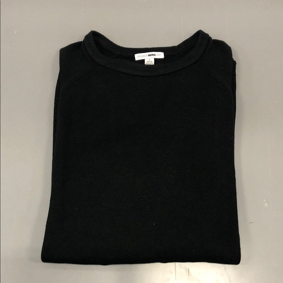 Fashion Nova Men's Classic Black Crewneck Sweater - Picture 1 of 6